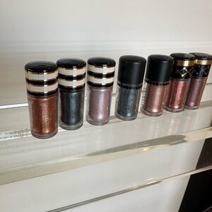 MAC mini pigment/glitter bundle